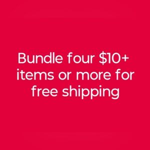 Promotional Offer for Free Shipping Must be Four Items + Over $10 Each!!!